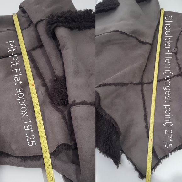 Nitrogen☆Faux shearling/ sherpa jacket - Picture 9 of 10